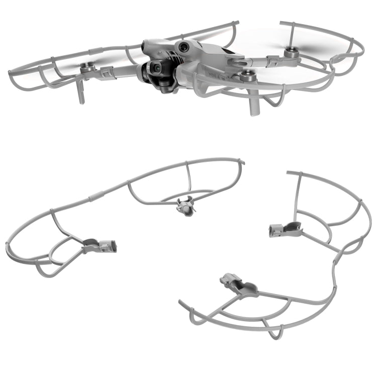 DJI Mini 4 Propellerskydd för optimal säkerhet. Lätta, slitstarka skydd som förhindrar skador.