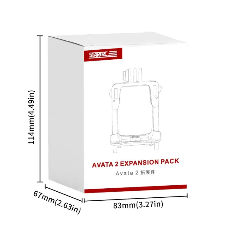 For DJI Avata 2 STARTRC Action Camera Holder Mount Drone Expansion Bracket - Action King