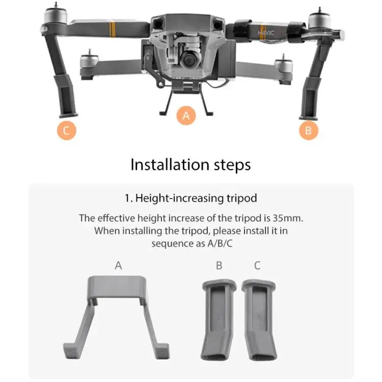 For DJI Mavic Pro Air-Dropping System Thrower Parabolic - Action King