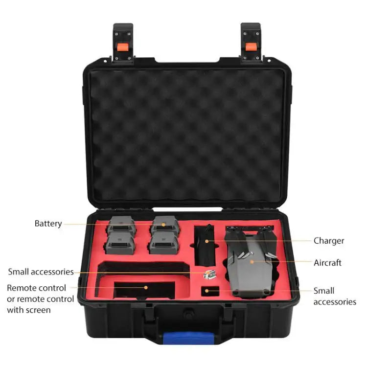 For DJI Mavic 2 BRDRC Crossbody Safety Carrying Storage Bag Waterproof Explosion-proof Box - Action King