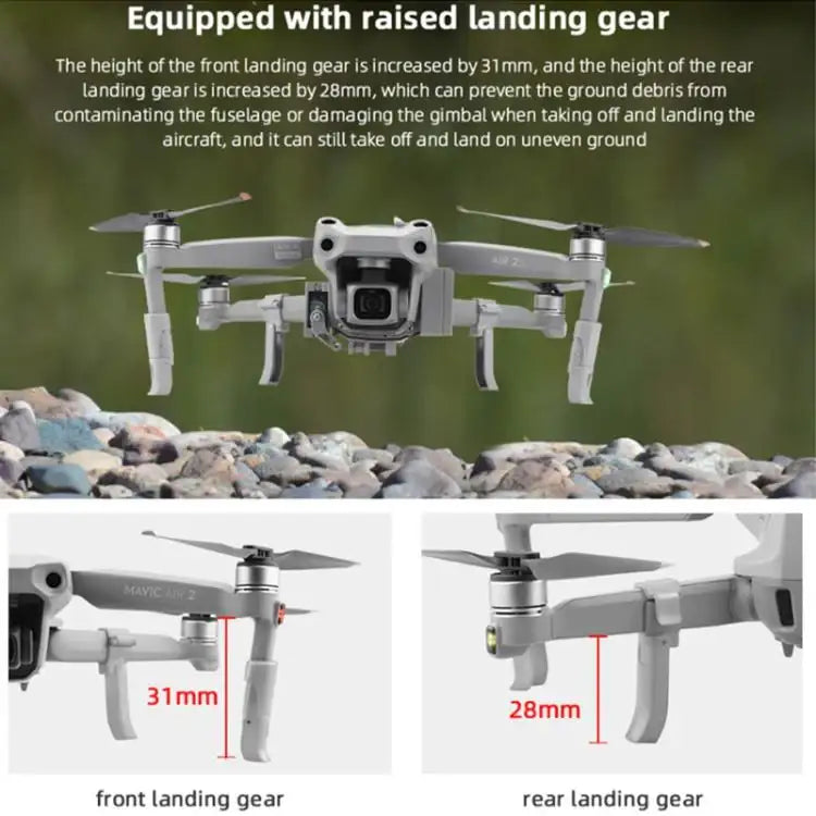 For DJI Mavic Air 2 / Air 2S Air-Dropping System Thrower Parabolic - Action King