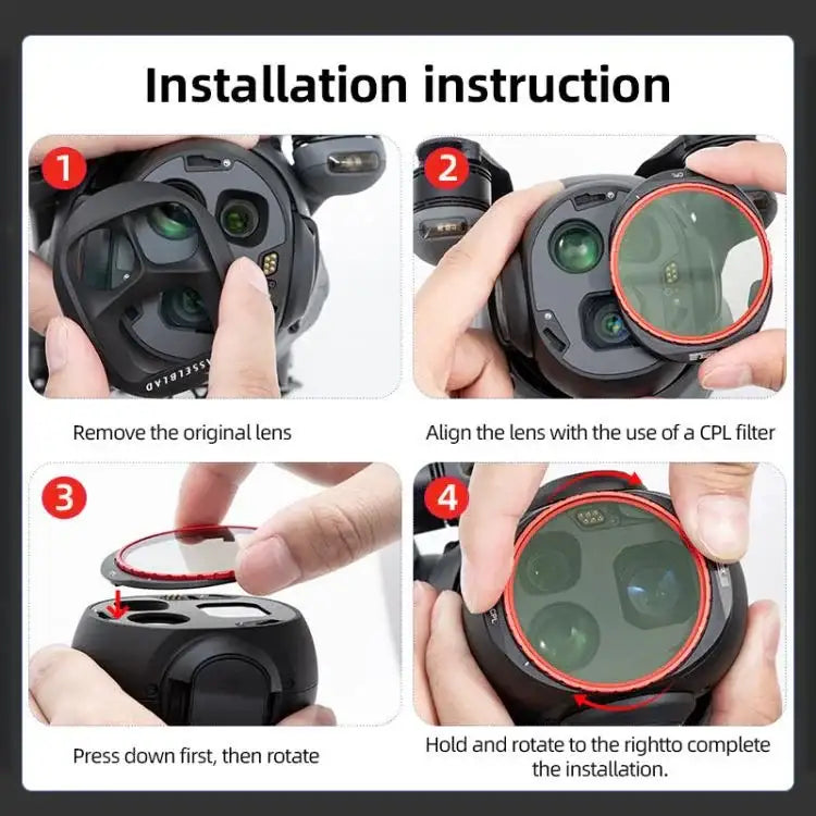 For DJI Mavic 4 Pro STARTRC CPL Lens Filter - Action King