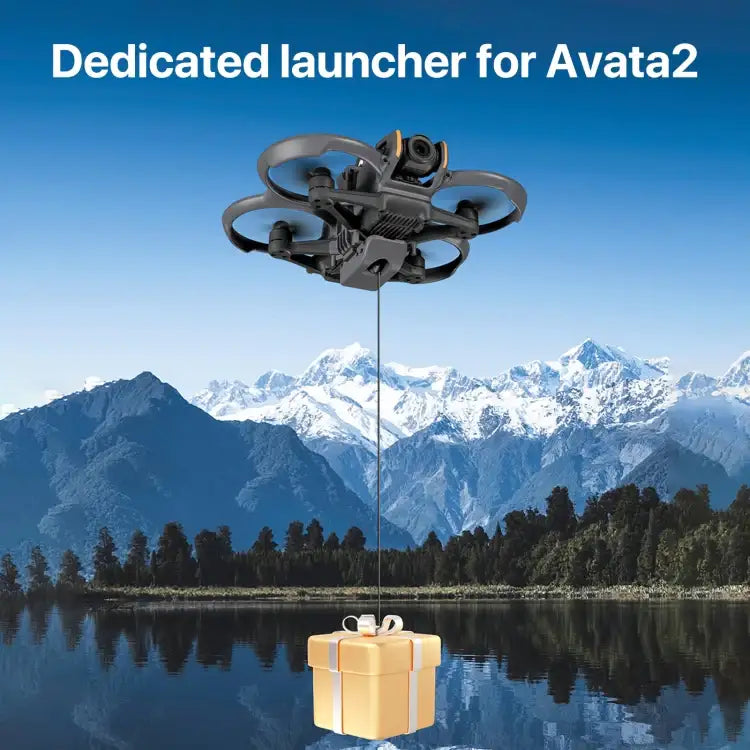 For DJI Avata 2 STARTRC Air-Dropping System Thrower Parabolic - Action King