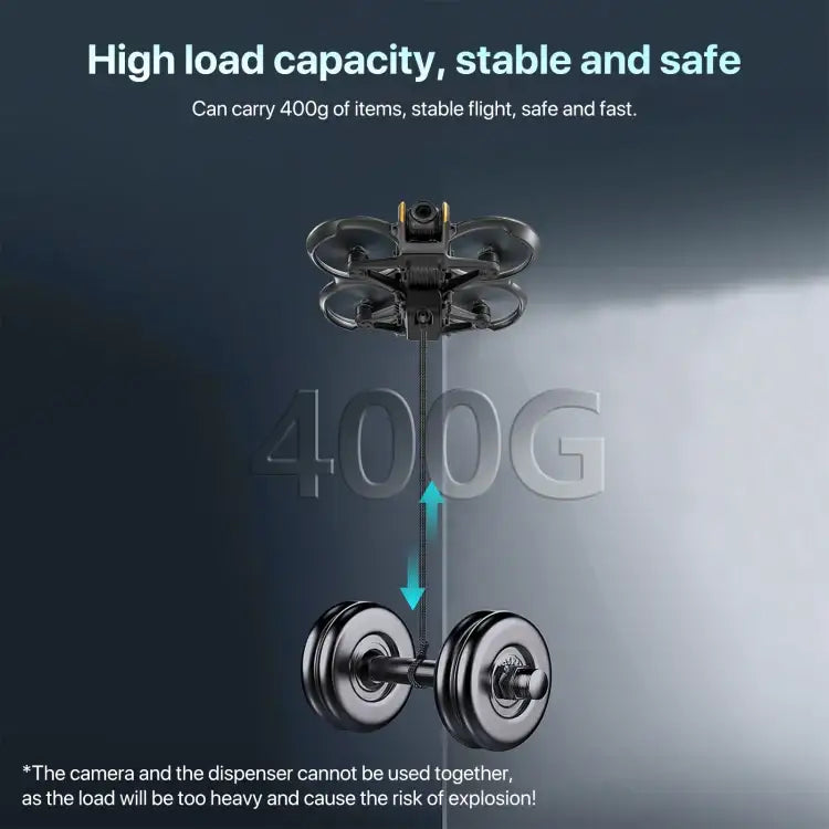 For DJI Avata 2 STARTRC Air-Dropping System Thrower Parabolic - Action King