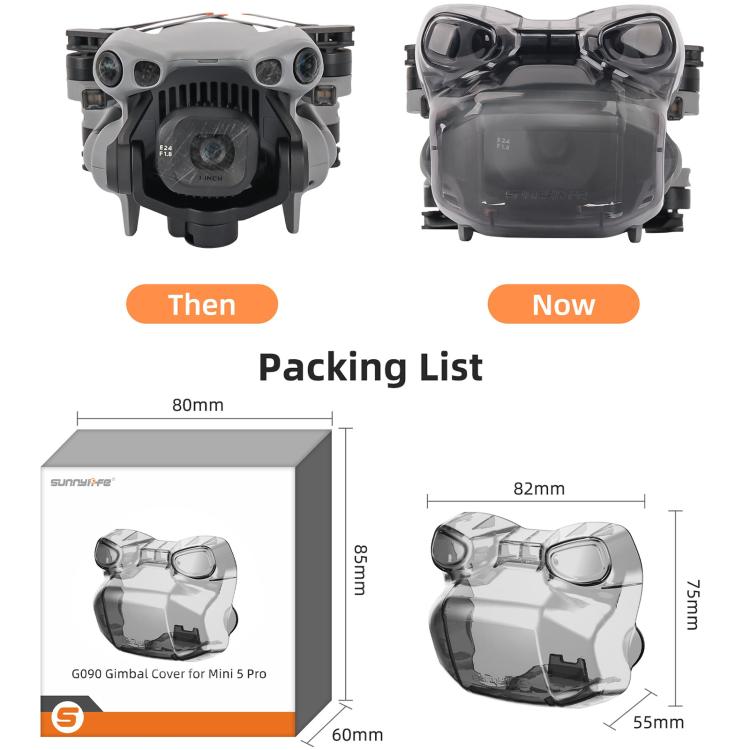 DJI Mini 5 Pro Sunnylife Integrerat Gimbalskydd