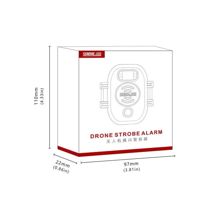 STARTRC Universal V2 Drone Alarm Tracker For DJI Avata Series / Mavic Series / Air Series / Mini Series - Action King