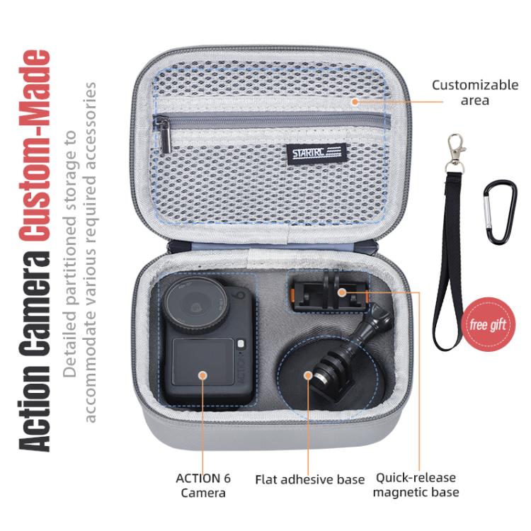DJI Osmo Action 6 – STARTRC Bärväska Mini Standard Combo Bag