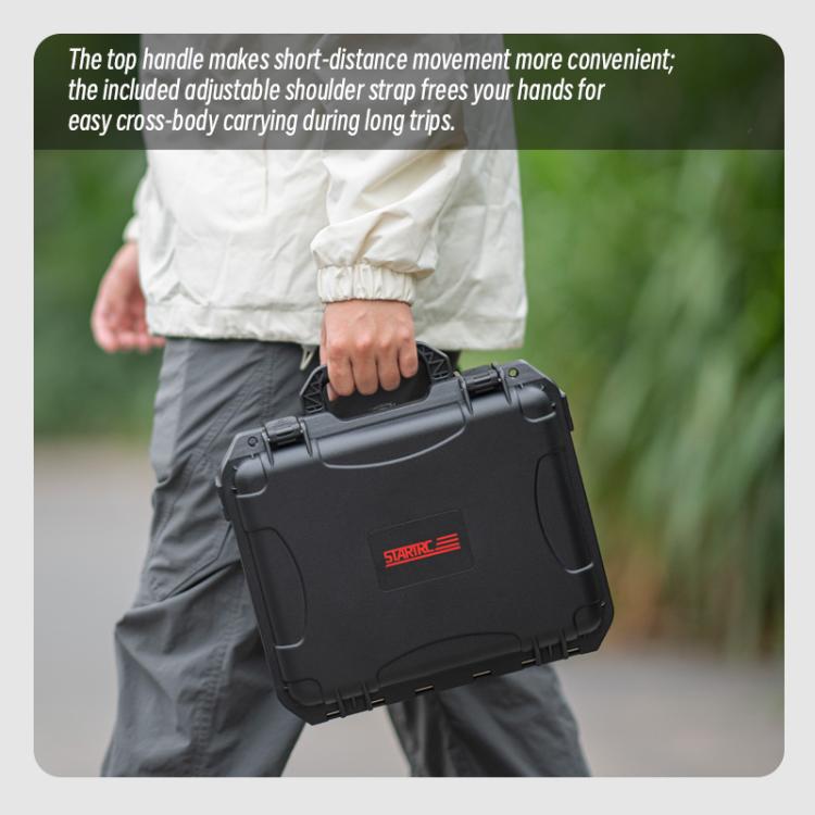 DJI Osmo Action 6 – STARTRC Vattentät EVA/ABS Förvaringsväska med Dubbla Lager