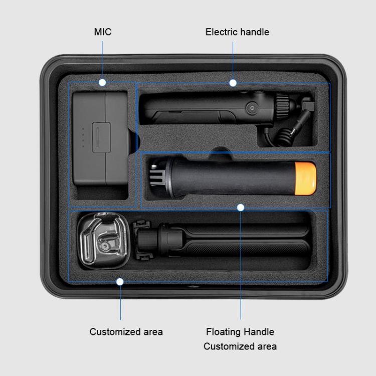 DJI Osmo Action 6 – STARTRC Vattentät EVA/ABS Förvaringsväska med Dubbla Lager