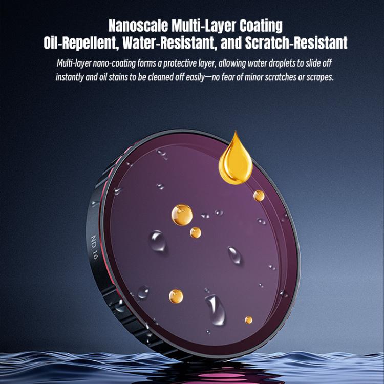 DJI Osmo Action 6 – STARTRC 4-i-1 Filterkit (CPL / ND8 / ND16 / ND32)