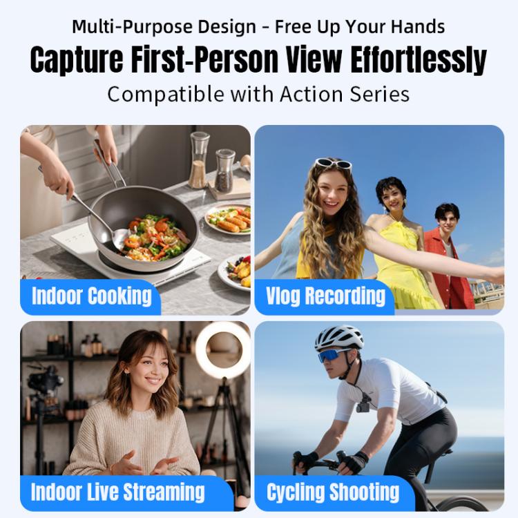 Magnetfäste Actionkamera Halsrem – Filma