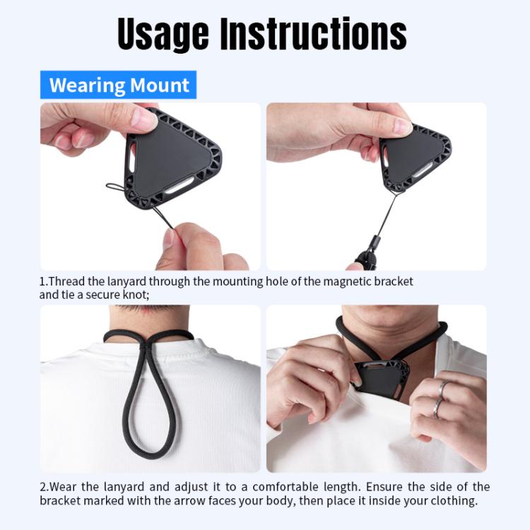 Magnetfäste action strap för actionkamera – Håll din kamera säkert och filma handsfree.