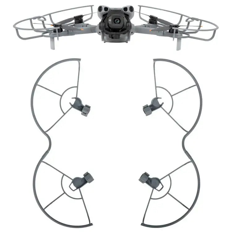 STARTRC DJI Mini 5 Pro Skyddsring för Drönare, svart, skyddar propellrar vid flygning.
