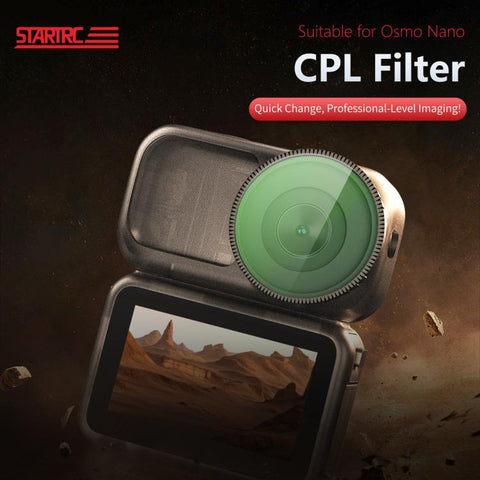 DJI Osmo Nano STARTRC CPL Kamera Linsfilter