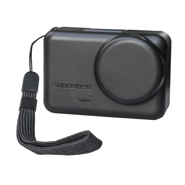 Skyddsfodral Sunnylife Portable Protective för DJI Osmo, svart, stötdämpande, perfekt för transport.