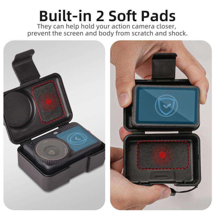 Sunnylife Skyddsfodral för DJI Osmo, portabelt och stötsäkert för säker transport.