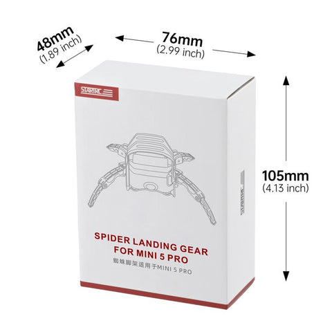 DJI Mini 5 Pro STARTRC Fristående Spindelbens-Landningsställ med Förhöjd Design
