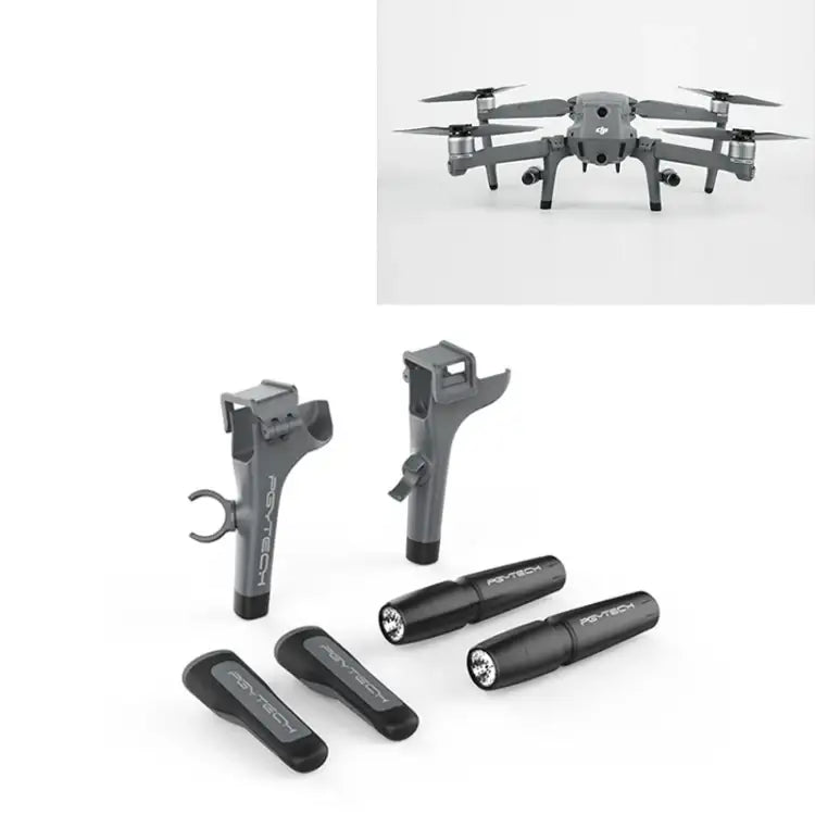 PGYTECH P-HA-030 LED Night Flight Light Shock Absorption Landing High Stand for DJI Mavic 2 - Action King