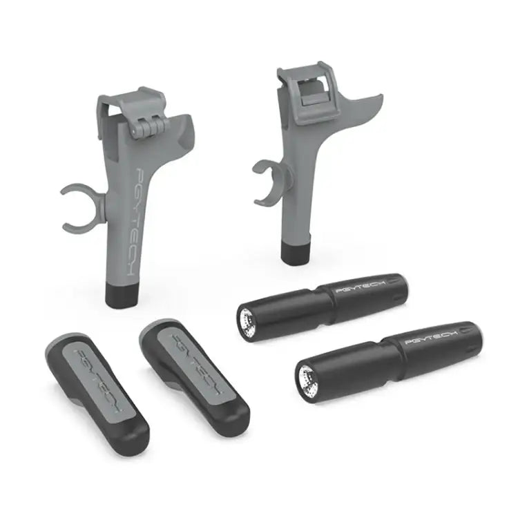 PGYTECH P-16A-038 Portable Heightened Landing Gear Extensions Rack LED Headlamp Set for DJI Mavic Air 2 - Action King