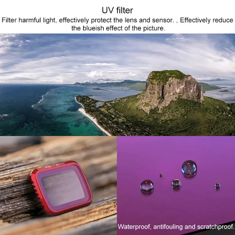 PGYTECH P-16A-042 Accessories Combo Propeller Blade Holder Landing Gear Filter Apron Plate Bracket Aet for DJI Mavic Air 2 - Action King