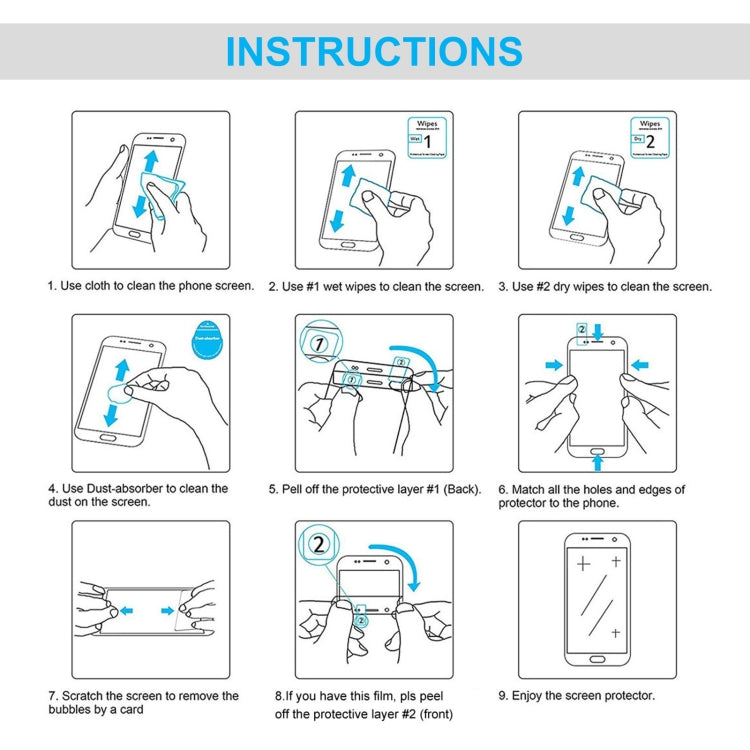 0.26mm 9H 2.5D Tempered Glass Film, For Honor X30 Max (1 PC), For TCL 20 R 5G / 20Y (1 PC), For Tecno Spark 7 (1 PC), For Tecno Spark 7 Pro (1 PC), For Nokia C1 2nd Edition (1 PC), For Canon EOS R3