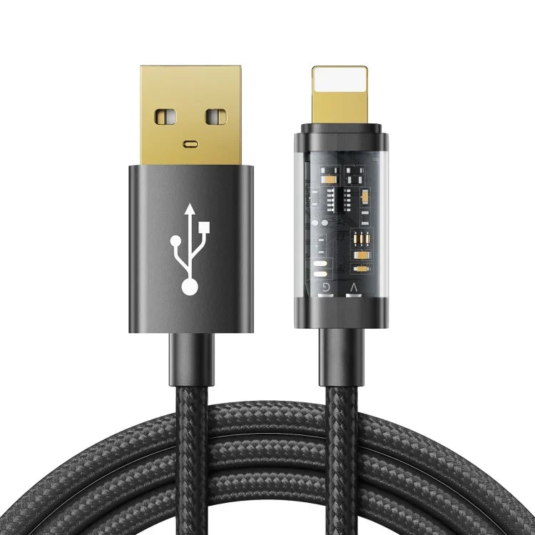 JOYROOM S-UL012A12 USB-A till 8-Pin (Lightning) 2.4A Synk- och Laddningskabel