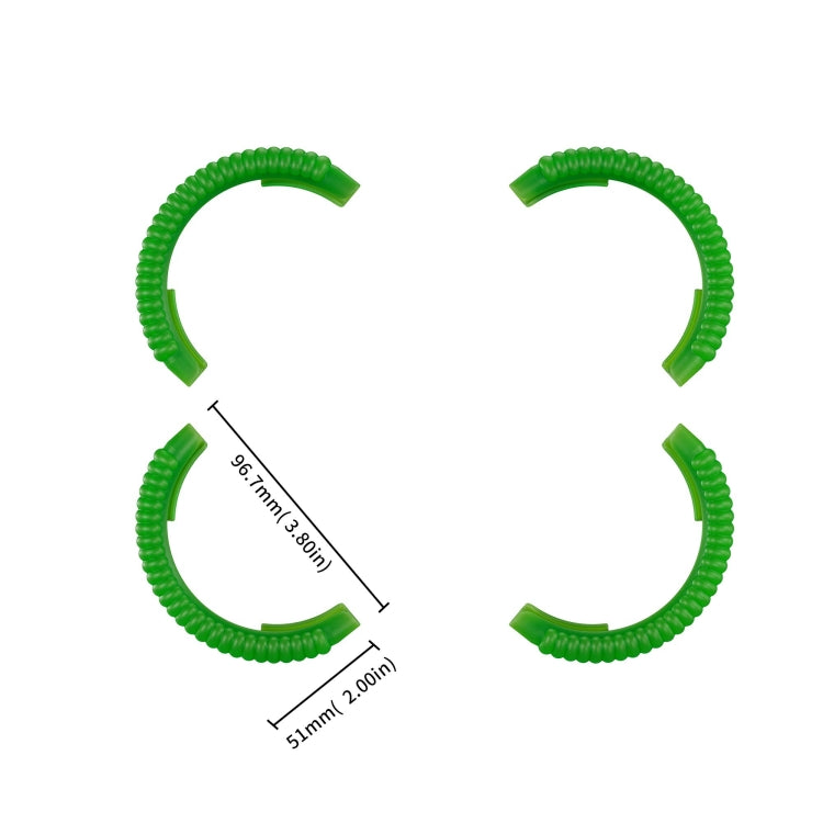STARTRC propeller TPU skyddsringar för DJI Avata 2 – förbättrar flygsäkerhet och skyddar propellrar.