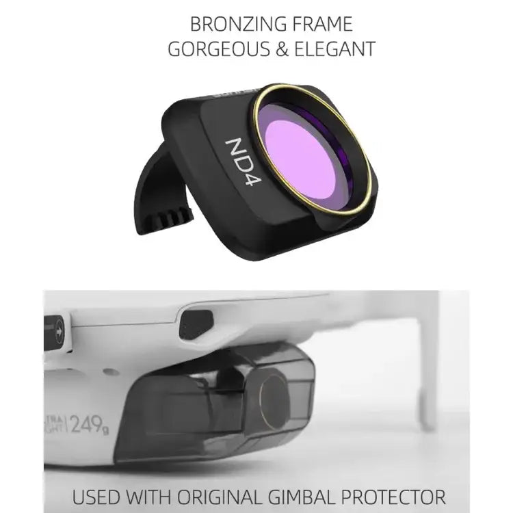 Sunnylife MM-FI9251 For DJI Mavic mini Drone ND8 Lens Filter - Action King