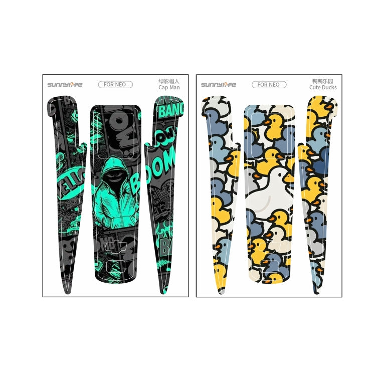 DJI Neo drönardekaler ger optimalt skydd och personlig stil till din drönare.