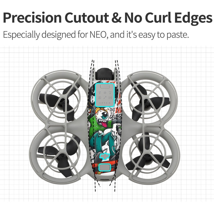 DJI Neo Drönardekaler för Personlig Anpassning