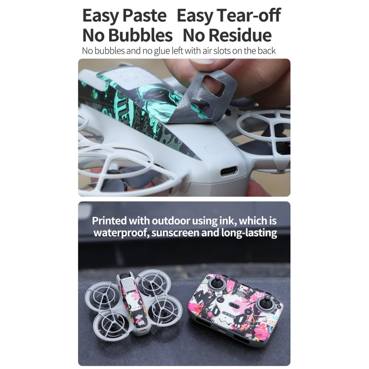 DJI Neo drönardekaler | Högkvalitativa, vädertåliga dekaler för optimalt skydd och personlig design.