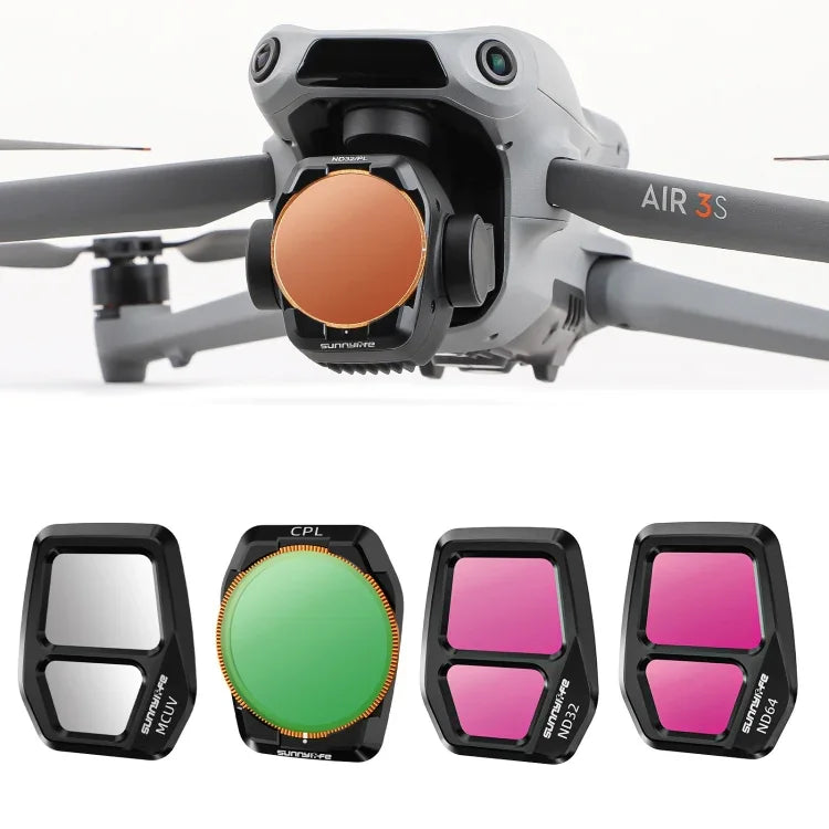 For DJI Air 3S Sunnylife Camera Lens Filter - Action King