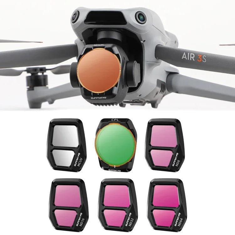 For DJI Air 3S Sunnylife Camera Lens Filter - Action King