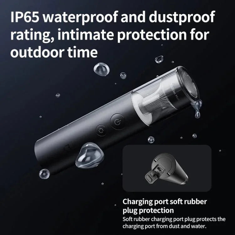 Kompakt ficklampa 1000 lumen – mångsidig LED-lampa för arbete och friluftsliv