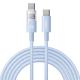 Baseus Display 100W Type-C to Type-C Fast Charging Cable, Length:2m(Blue)