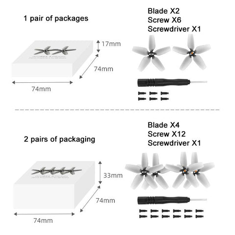 Propeller DJI Avata - Kit