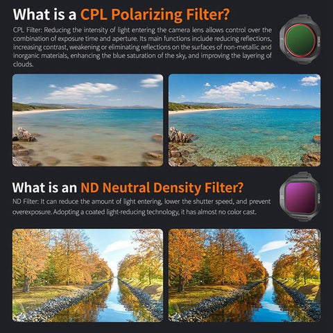 DJI Mini 5 Pro filter – professionell precision för varje flygning