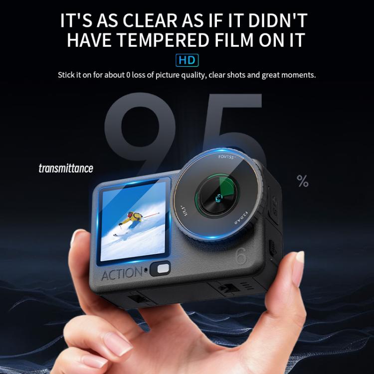 STARTRC 3-i-1 Linsskydd & Härdat Glas till Fram- och Baksida