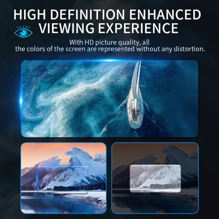 STARTRC 3-i-1 Linsskydd & Härdat Glas till Fram- och Baksida