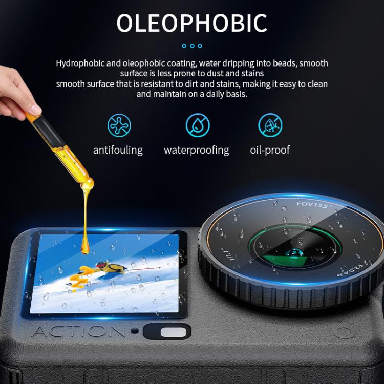 STARTRC 3-i-1 Linsskydd & Härdat Glas till Fram- och Baksida