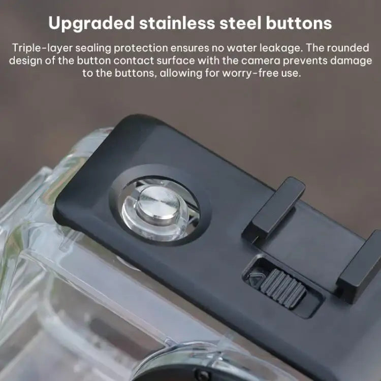 60m Underwater Waterproof Sealed Diving Shell, till DJI Osmo Action 6