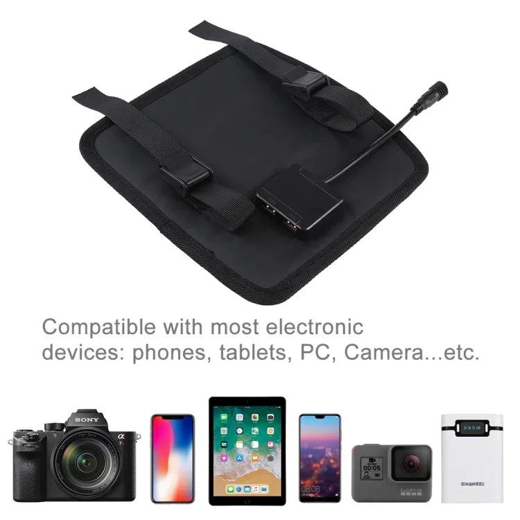 28W Vikbar Solpanel – Effektiv, Portabel och Vattentålig