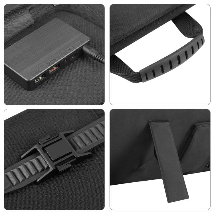 HAWEEL 60W Hopfällbar Solpanel Laddare