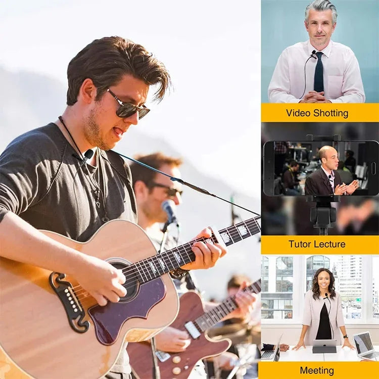 Myggmikrofon ZJ031MR med 3.5mm rak kontakt