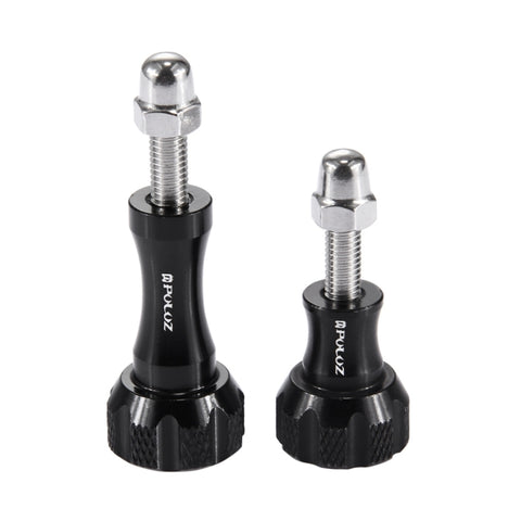 PULUZ CNC Aluminum Thumb Knob Stainless Bolt Nut Screw Set for GoPro, Insta360, DJI and Other Action Cameras - Action King