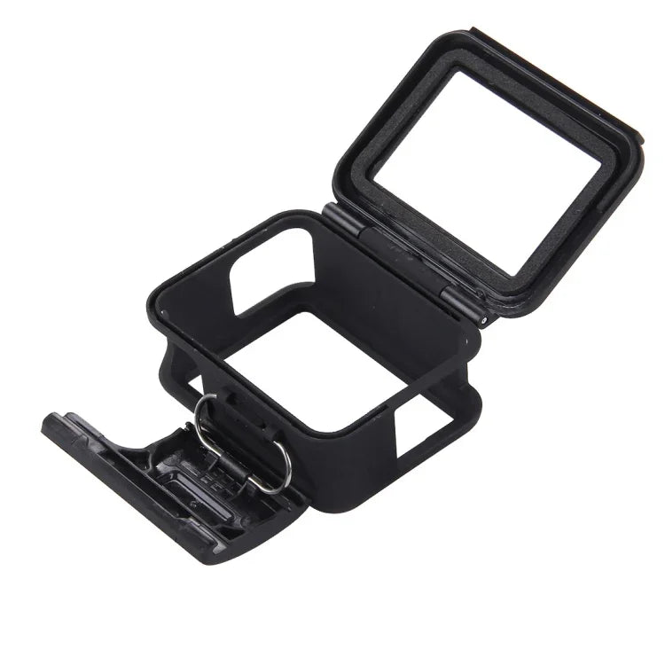 PULUZ ABS Plastic Housing Shell Frame Mount Protective Case Cage with Pedestal and Long Screw for GoPro HERO(2018) /7 Black /6 /5 - Action King