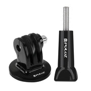 PULUZ Camera Tripod Mount Adapter with Long Screw for GoPro, Insta360, DJI and Other Action Cameras - Action King