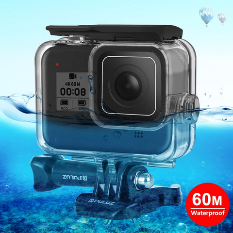 PULUZ 60m Djupdykningsskal till GoPro Hero8 Black - Action King