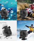 PULUZ 60m Djupdykningsskal till GoPro Hero8 Black - Action King