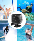 PULUZ 60m Djupdykningsskal till GoPro Hero8 Black - Action King